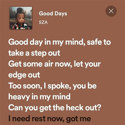 good days lyrics